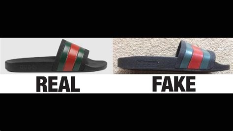 gucci sandals real vs fake|gucci knockoff sandals.